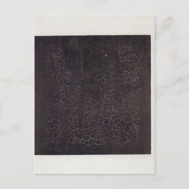 Carte Postale Black Square par Kazimir Malevich (Devant)