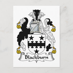 Carte Postale Blackburn Family Crest
