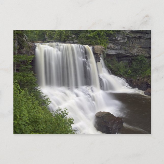 Carte postale - Blackwater Falls, Virginie-Occiden (Devant)