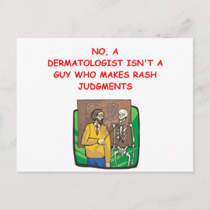 Carte Postale blague de l'école de médecine