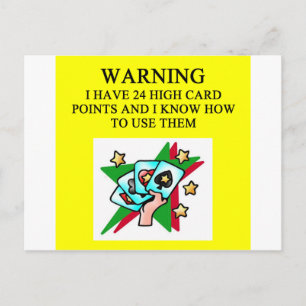 Carte Postale blague de pont en double