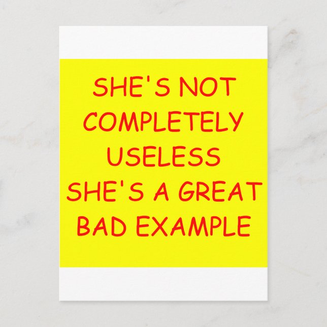 Carte Postale blague DIVORCE (Devant)