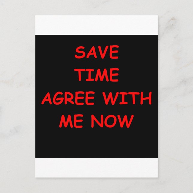 Carte Postale blague drôle pour vous (Devant)