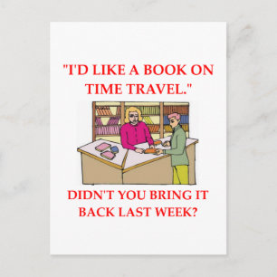 Carte Postale blague physique