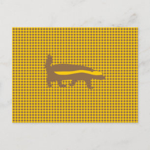 Carte Postale blaireau de miel