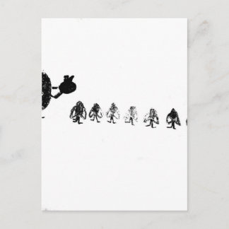 Carte Postale Blanc