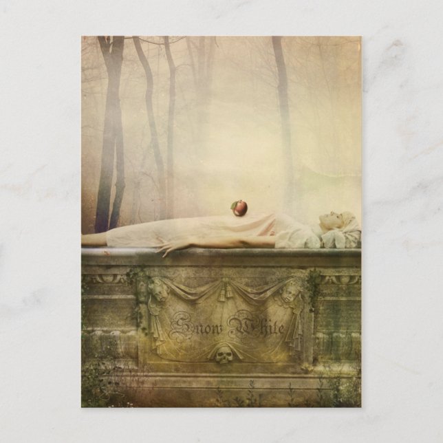 Carte postale Blanche-Neige (Devant)