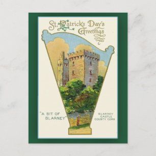 Carte Postale Blarney Castle St. Patrick's Day Cards