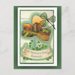 Carte Postale Blarney Castle St. Patrick's Day Cards