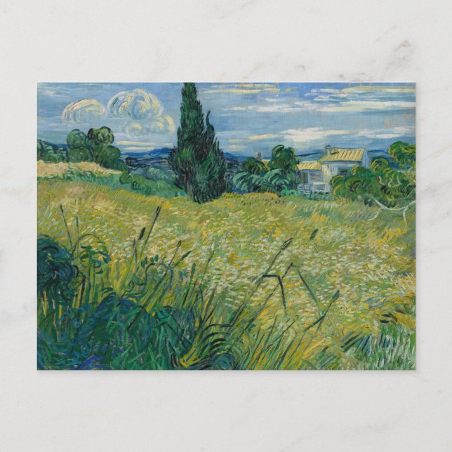 Carte Postale Blé vert | 1889 (Devant)