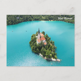 Carte Postale Bled Slovénie