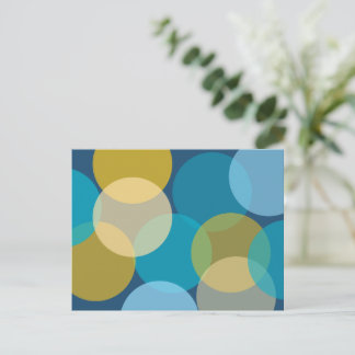 Carte Postale Blended Circles 