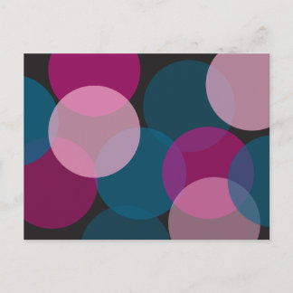 Carte Postale Blended Circles