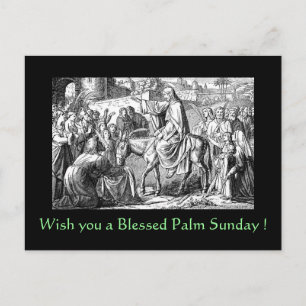 Carte Postale Blessed Palm Sunday