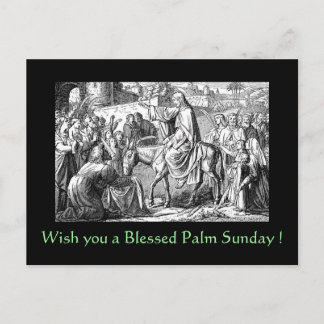 Carte Postale Blessed Palm Sunday