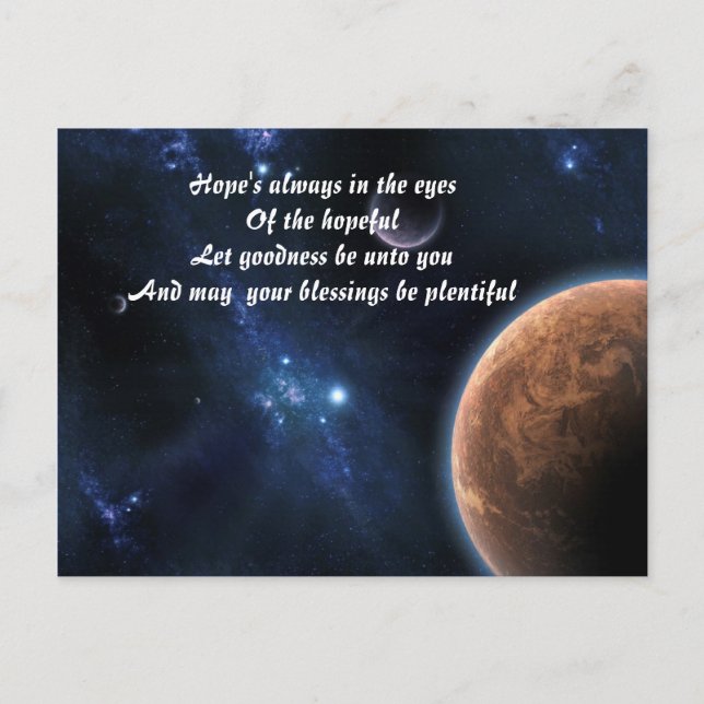 Carte Postale Blessings postacards (Devant)