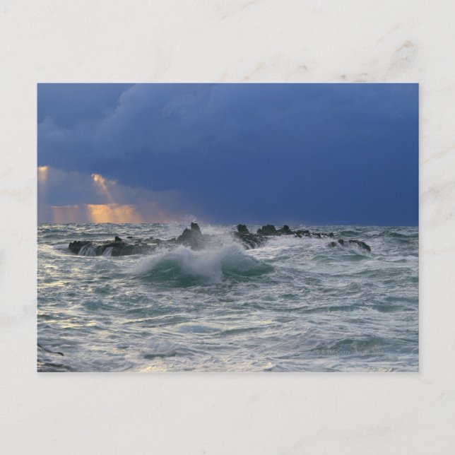 Carte Postale Bleu (Devant)