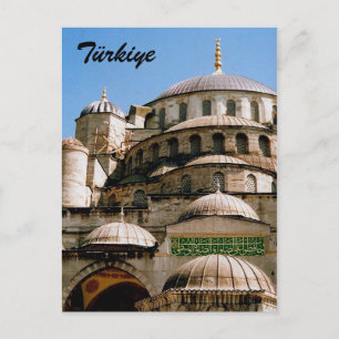 Carte Postale bleu türkiye