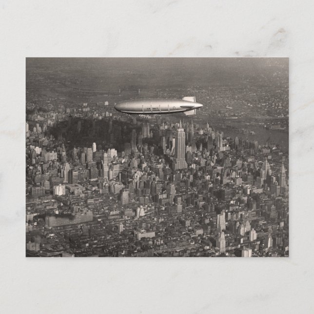 Carte postale Blimp Over New York - 1746493.jpg (Devant)