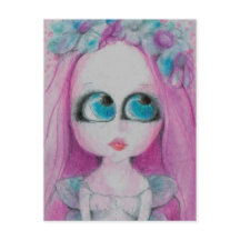 Blithe a Rose flower fairy souhaite en silence