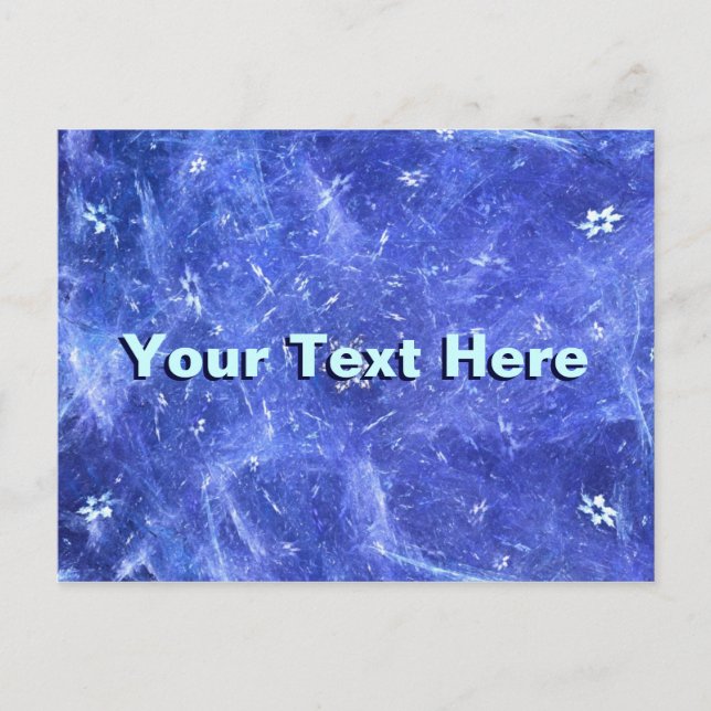 Carte Postale Blizzard (Devant)