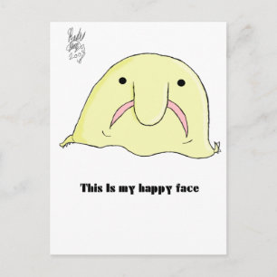 Carte Postale Blobée