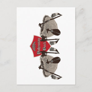 Carte Postale bloc bohème - Bagpipes de Tchèque