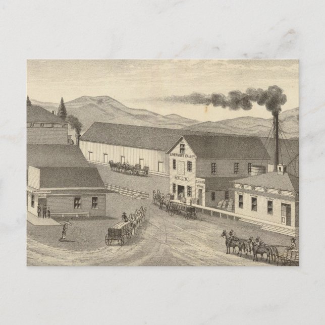 Carte Postale Bloc I, Livermore (Devant)