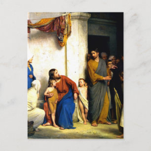 Carte Postale Bloch - Que les petits enfants viennent vers moi