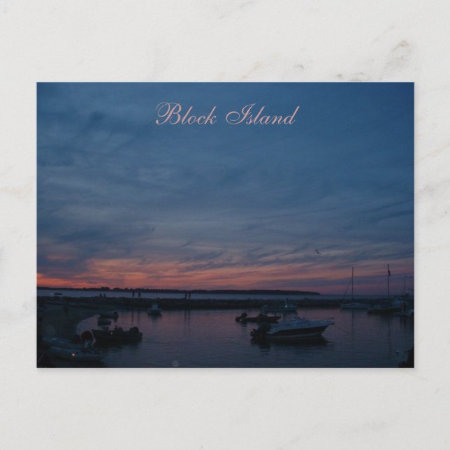 Carte postale Block Island (Devant)