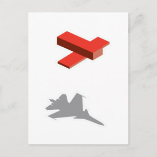 Carte Postale Blocs avion