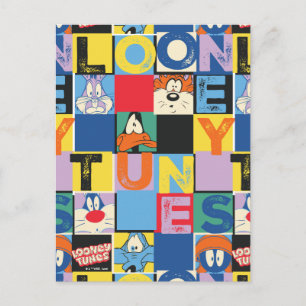 Carte Postale Blocs de contrôle de caractères LOONEY TUNES™