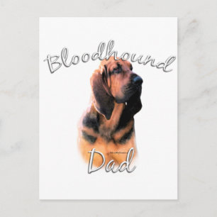 Carte Postale Bloodhound Papa 2
