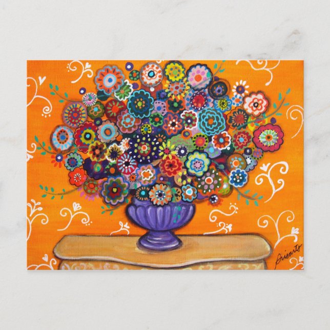 CARTE POSTALE BLOOMS (Devant)