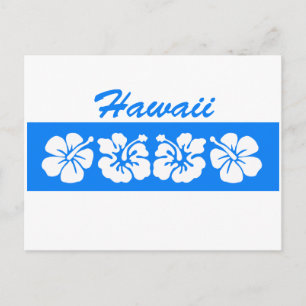 Carte Postale Blue Hawaii