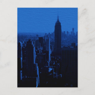 Carte postale Blue New York City Night