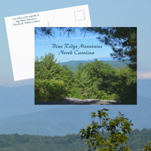 Carte Postale Blue Ridge Mountains Big Glassy Mt North Carolina