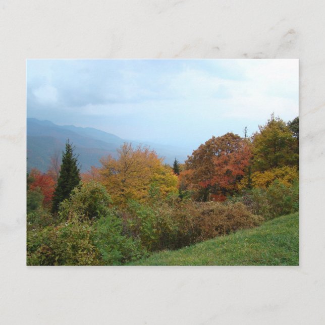 Carte Postale Blue Ridge Mountains II (Devant)