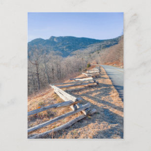 Carte Postale Blue Ridge Parkway et Grand-père Mountain
