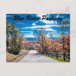 Carte Postale Blue Ridge Parkway NC