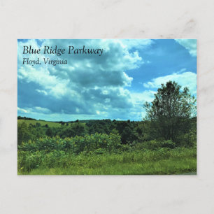 Carte Postale Blue Ridge Parkway près de Floyd, Virginia Postcar