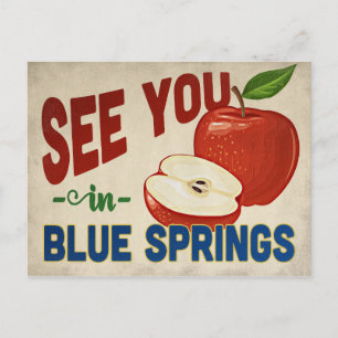 Carte Postale Blue Springs Missouri Apple - Vintage voyage