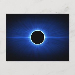 Carte Postale Blue Star Eclipse