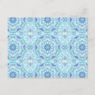 Carte Postale Blue Tile Mandala