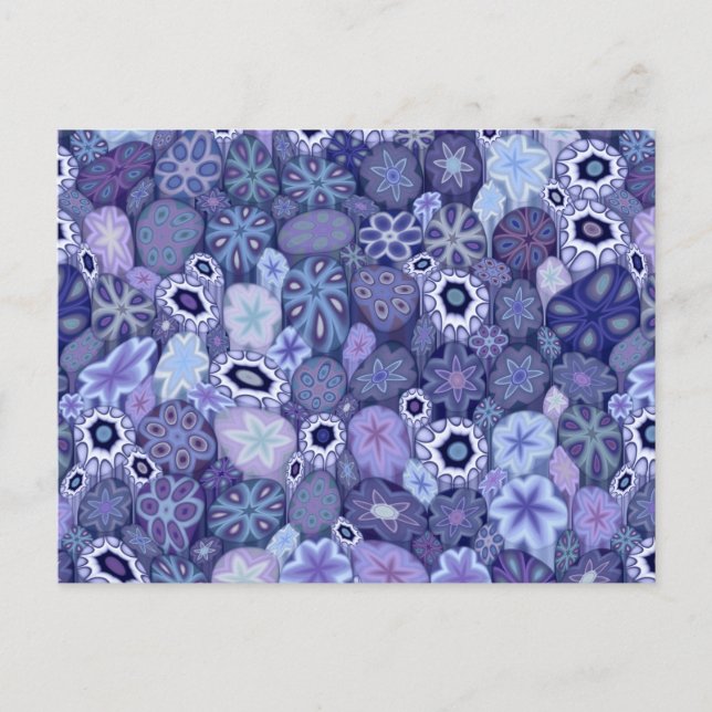 Carte Postale Blueberry Millefiori (Devant)