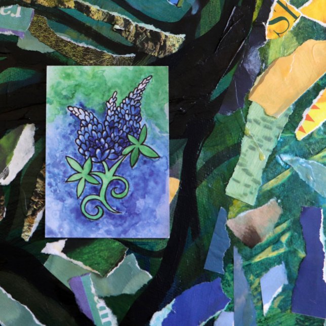 Carte Postale Bluebonnets du Texas (Créateur téléchargé)