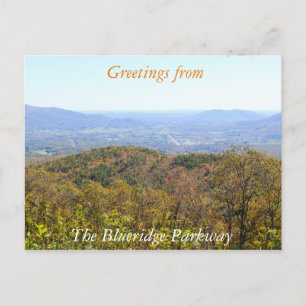 Carte postale Blueridge Parkway