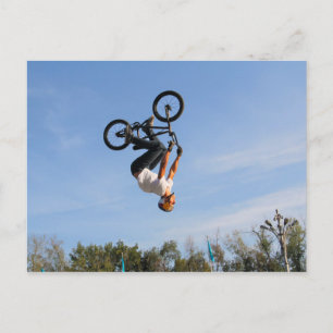 Carte Postale BMX - Retourner vers le haut vers le bas