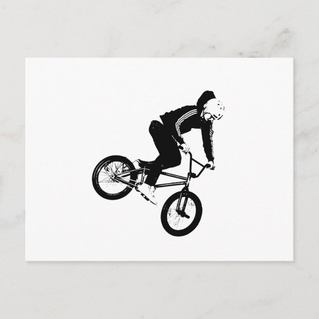 Carte Postale BMX Rider 2 (Devant)