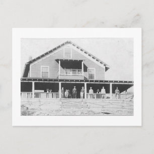 Carte Postale Boarding House à Round Town à Norton, en Virginie.